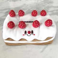 GLADEE グラディー ティッシュケース ティッシュカバー いちご ケーキ