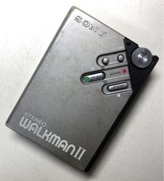 SONY WALKMAN WM-2 カセットウォークマン 銀 整備済 TY319 美品! SONY WALKMAN WM-2 カセットウォークマン 銀 修理・整備済