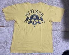 ステューシー　90s Stussy Tシャツ 紺タグ スカル シャネル　美品