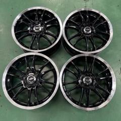 充実の品 中古アルミ15x6.0J クロススピード4本セット、ヤリス、フィット タイヤ・ホイール