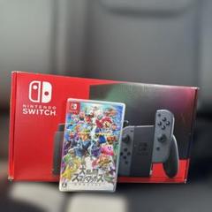ニンテンドースイッチ本体＋スマブラカセット付き - メルカリ
