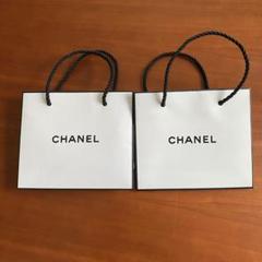 CHANEL 紙袋 ショッパー 2枚セット - メルカリ