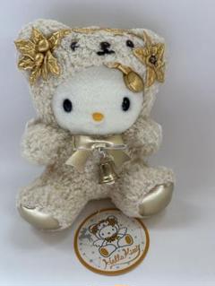 希少レア　ハローキティ　ぬいぐるみ時計　USA ベア　着ぐるみ　2002 希少レア ハローキティ ぬいぐるみ時計 USA ベア 着ぐるみ 2002
