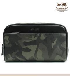 COACHメンズ セカンドバッグ 迷彩柄