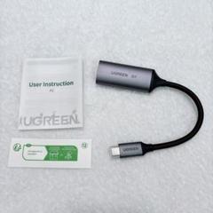 8K 60Hz USB Type-C DisplayPort 変換アダプター