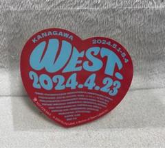 ジャニーズWEST WEST. 会場限定ステッカー 広島4枚