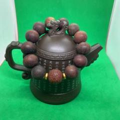 銅器 招財進宝 急須 茶道具 工芸品 美術品 置物 百福碗 茶碗 茶道具 招財進宝銅碗 博古架 装飾品 工芸品 置物