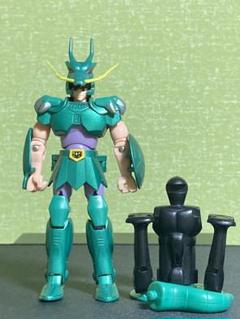ドラゴンクロス　紫龍　当時物（刻印あり）聖闘士聖衣大系　聖闘士星矢のサムネイル