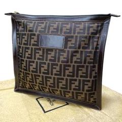 美品✨ フェンディ クラッチバッグ ズッカ ロゴ キャンバス レザー 2025年最新】fendi クラッチバッグの人気アイテム - メルカリ