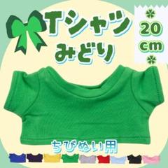 再入荷 緑 Tシャツ 20cm ぬい服 アイドル 韓国 アニメ 推し活 ぬい活