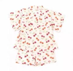 新品　プティマイン　petitmain 浴衣甚平90サイズ 女の子