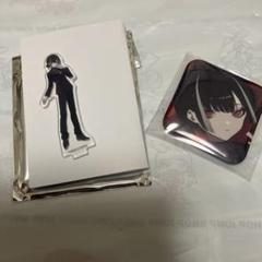 刀剣乱舞 大本丸博 ミニアクリルスタンド スクエア缶バッジ 京極