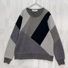 ロッソ　クレイジーパターンスウェット　グレー　M