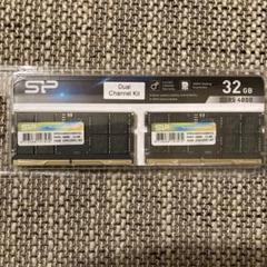シリコンパワー 32GB(16GBx2) DDR5-4800 ノートPC用メモリ