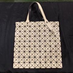未使用バオバオ イッセイミヤケ トートバッグ ショルダーバッグ ホワイト BaoBaoIsseyMiyake - BAO BAO ISSEY MIYAKE / バオバオイッセイ