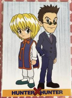 クラピカ ラミネートカード　NO.34 レア　旧アニメ　絵柄 クラピカ ラミネートカードNO.34 レア旧アニメ絵柄