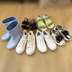 シューズレインブーツサンダル18.5〜21/NIKE/CONVERSE/KEEN