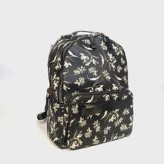 未使用 CKカルバンクラインPL 花柄レザーリュック 定価23万