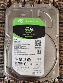 【8TB_HDD⑧】Seagate Barracuda 8TB 内蔵型HDD