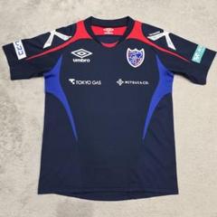 Umbro　アンブロ　FC東京　トレーニングシャツ　SS-S　ネイビー　Jリーグ
