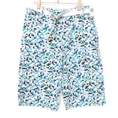新品 Macy's Epic Threads キッズ モザイク 総柄 ショーツ