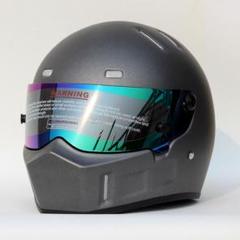 【メ1110-23】シンプソン風CRG ATV-8 フルフェイスヘルメット中古品 メ1110-23】シンプソン風CRG ATV-8 フルフェイスヘルメット中古