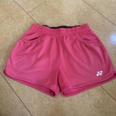 ヨネックス　ピンク　ショートパンツ