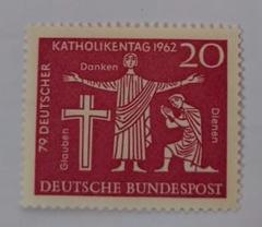 4683 外国切手 ドイツ 1974年 建国25年 紋章 エンボス加工小型シート
