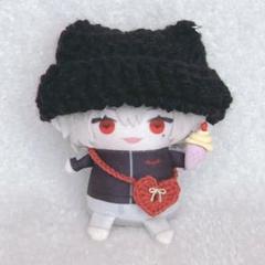 【コーデセット】にじぱぺっと　猫耳　アイス　ポシェット　ぬい服　10cmぬい