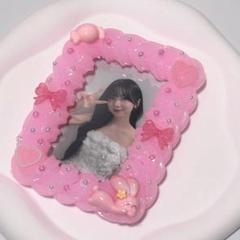 ホイップデコケース トレカケース 硬質ケース NiziU ミイヒ ピンク①