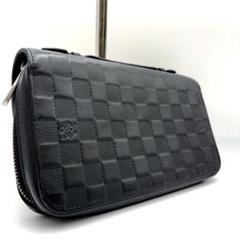 【超極美品】ルイヴィトン ダミエ アンフィニ N60079 ジッピーXL LOUIS VUITTON】ルイヴィトン『ダミエ アンフィニ ジッピーXL
