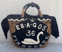 極美品エバゴス⭐︎スワンカゴbag2015年S S 持ち手gord