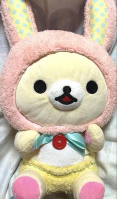 コリラックマ　くったりぬいぐるみ　うさぎ 着ぐるみ　リラックマ 未使用 Yahoo!オークション - コリラックマ くったり ぬいぐるみ うさぎ