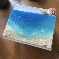 『okinawaの海を感じる』オーシャンレジンアート