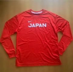 【新品未使用】 バスケ ナイキ NIKE 日本代表 ロンＴ 長袖 赤 XLサイズ
