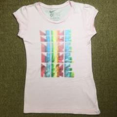 女の子用 ナイキTシャツ ピンク サイズM
