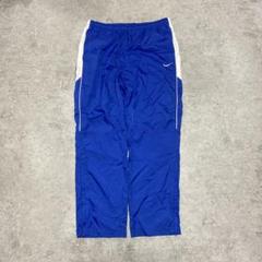 y2k NIKE テクニカル ナイロンパンツ ラインパンツ ワンポイント