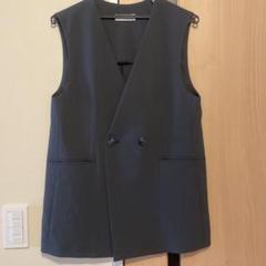 GREEN LABEL RELAXING ネイビー ロングベスト　未使用 UNITED ARROWS green label relaxing - グリーンレーベル