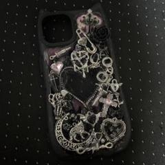 iPhone13 デコスマホケース ハンドメイド