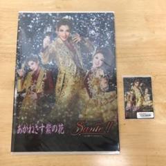 宝塚歌劇花組 あかねさす紫の花 sante! クリアファイル+コレクションカード