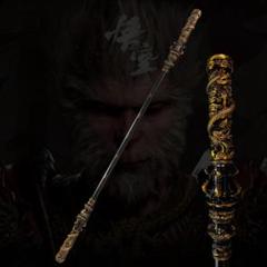 如意棒 古兵器 武具 西遊記 ブラックミソロジー：悟空 映画 装飾用 如意棒 古兵器 武具 西遊記 悟空 映画 装飾用 黒神話 - メルカリ