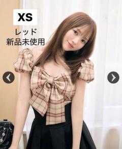 ミシェルマカロン　ビックリボンブラウス 　ベージュ　フリーサイズ ミシェルマカロン ビックリボンブラウス ベージュ フリーサイズ