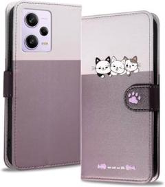 Xiaomi Redmi Note 12 Pro 5G 手帳型 ライトコーヒー