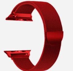 Apple Watch メタルストラップ バンド 38/40/41mm　レッド