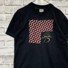 USA製90sヴィンテージTシャツ！シングルステッチ　ブラック半袖古着M722