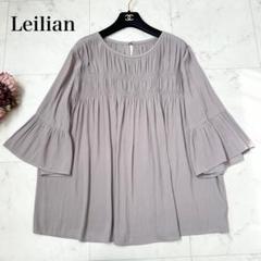 バイカラー半袖チュニックブラウス | Leilian (Women)/レリアン