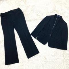 美品NEW YORKER パンツスーツセットアップカシミアビジネス