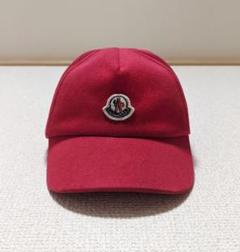 モンクレール　キッズM 54cm程度　ネイビー　キャップ モンクレール キャップ キッズ L ネイビー - 帽子セール