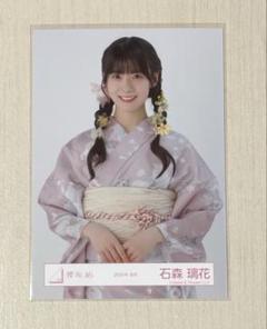 石森璃花　2024年クリスマスサンタ衣装　生写真　櫻坂 櫻坂46 生写真 石森璃花 2024年 クリスマスサンタ衣装 コンプ
