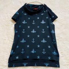 vivienne westwood Tシャツ 変形 ハイネック オーブ柄 L vivienne westwood Tシャツ 変形 ハイネック オーブ柄 L - メルカリ